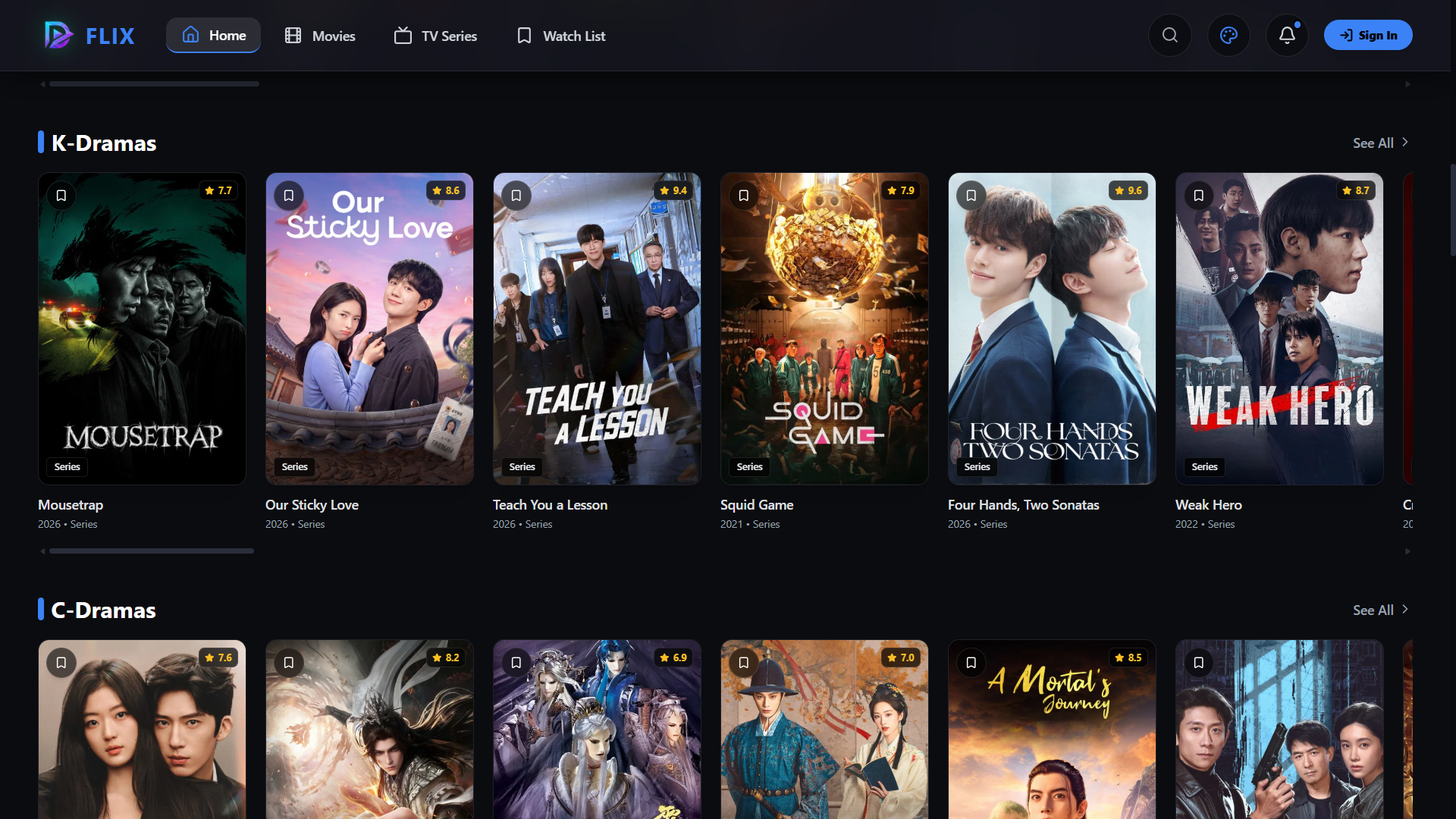 D-Flex Streaming Platform